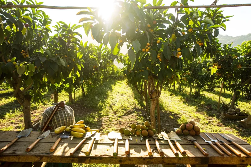 Aprende a Seleccionar el Machete Correcto para la Cosecha de Frutas