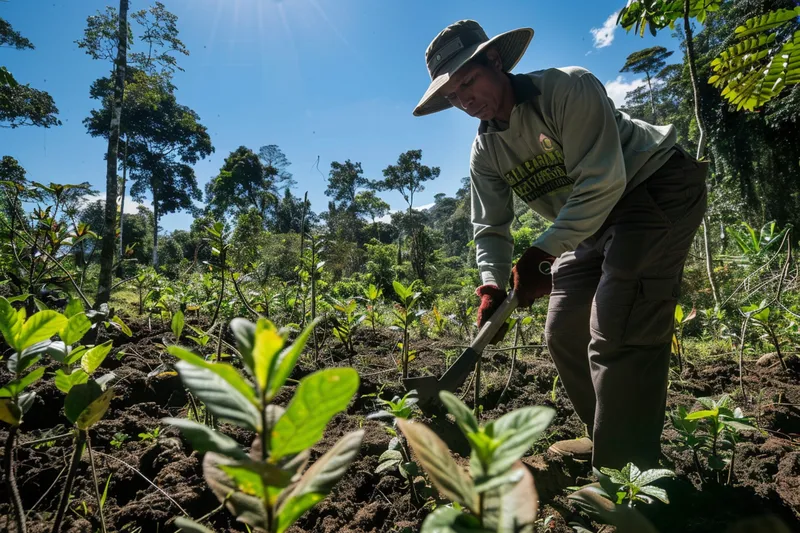 Control de Maleza en Plantaciones Forestales con Machete