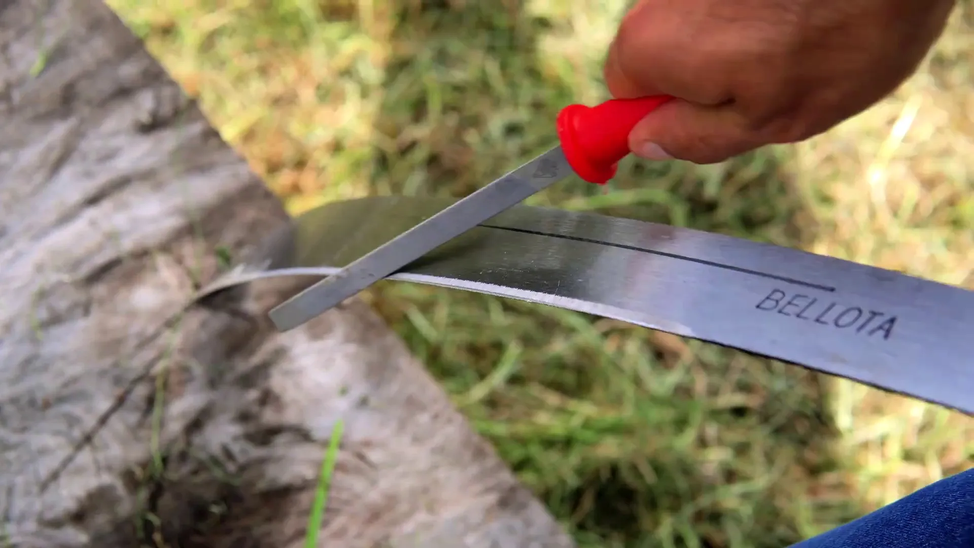 cómo restaurar un machete viejo para trabajo agrícola, técnicas efectivas