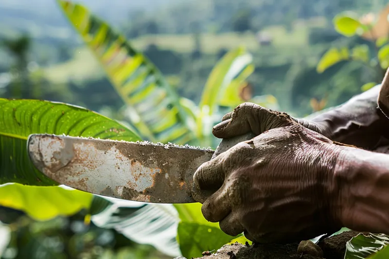 cómo afilar tu machete para un rendimiento óptimo en la agricultura, técnicas y consejos