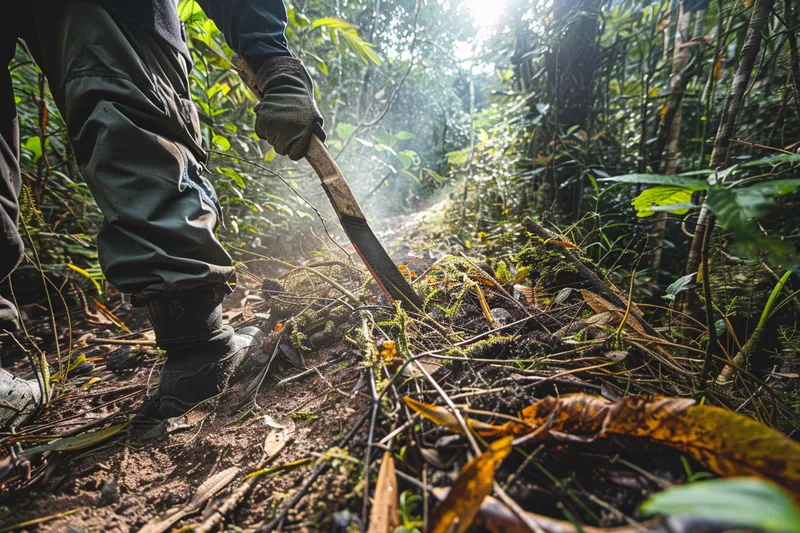 Como el Machete Favorece la Prevencion de Incendios en Senderos