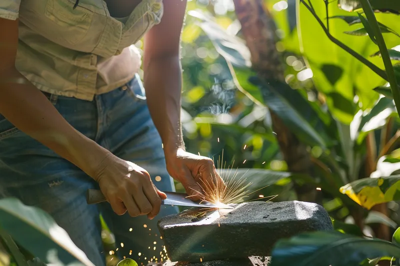 Consigue un Corte Limpio Guia de Afilado para Machetes de Agricultura