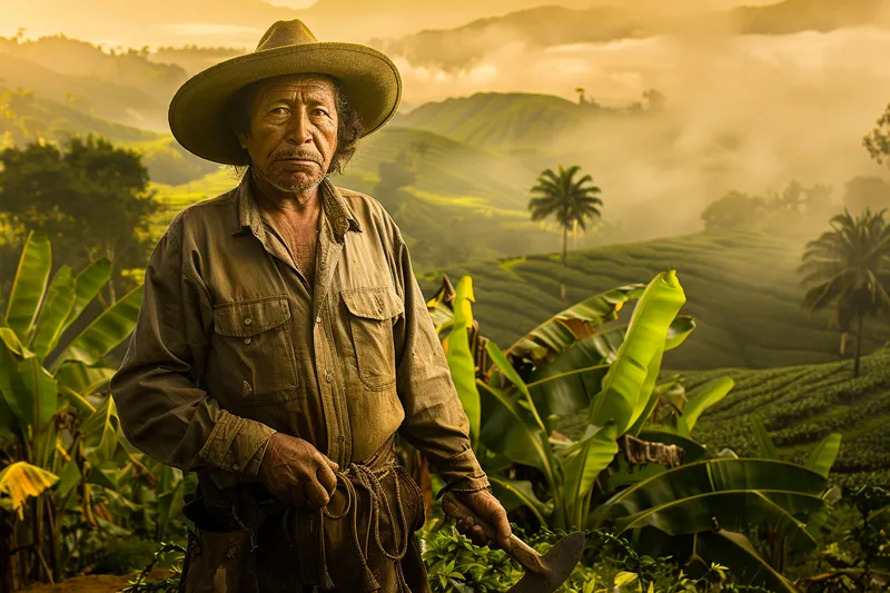 Cultivando con Machete Historias de Agricultores