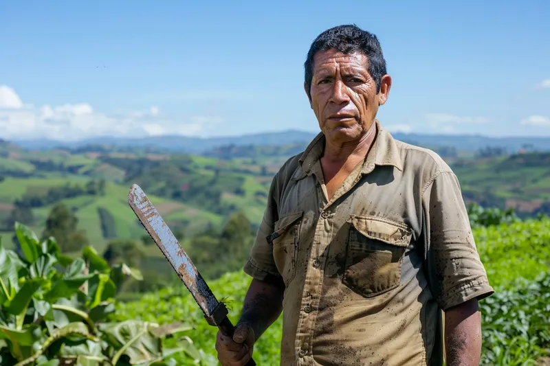 El Machete Como Simbolo de Resiliencia en la Agricultura Rural