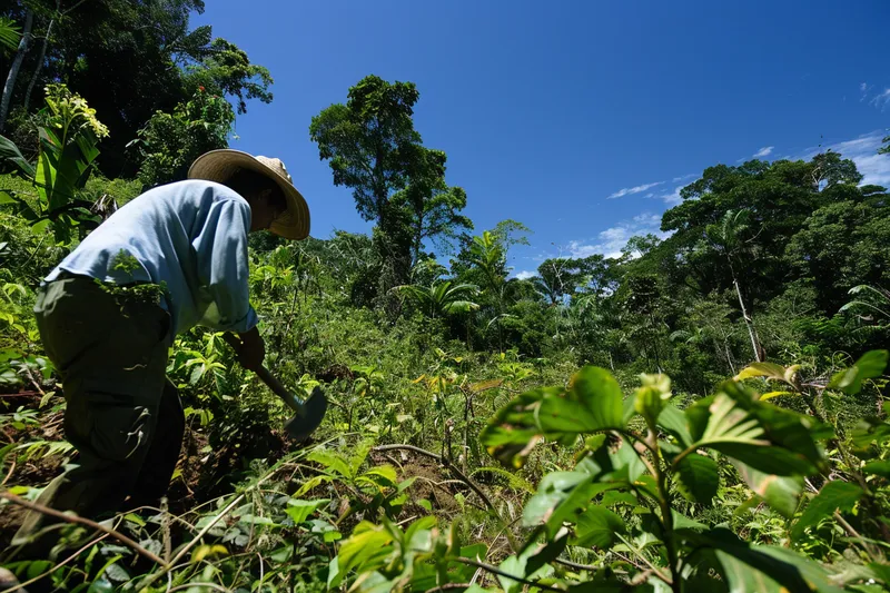 El Machete en la Reforestacion Metodos y Beneficios