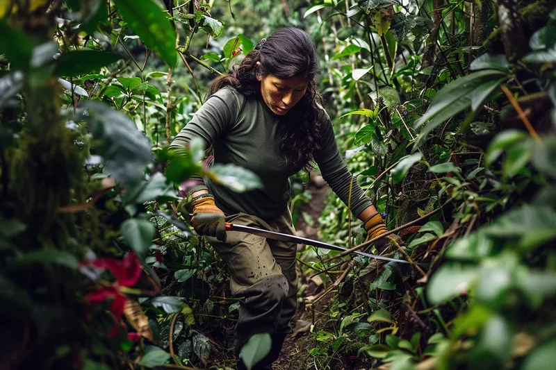 Machete La Herramienta Esencial para el Control de la Vegetacion en Senderos