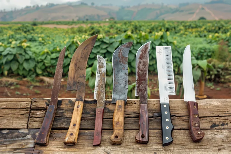 Machetes a Traves del Tiempo Evolucion y Diseno en la Agricultura