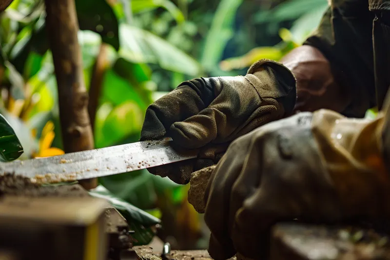 Mantenimiento de Machetes Conservacion de la Hoja Entre Usos Intensivos