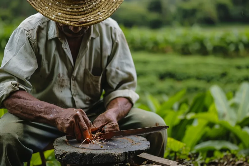 Tecnicas Profesionales de Afilado de Machetes para Agricultores