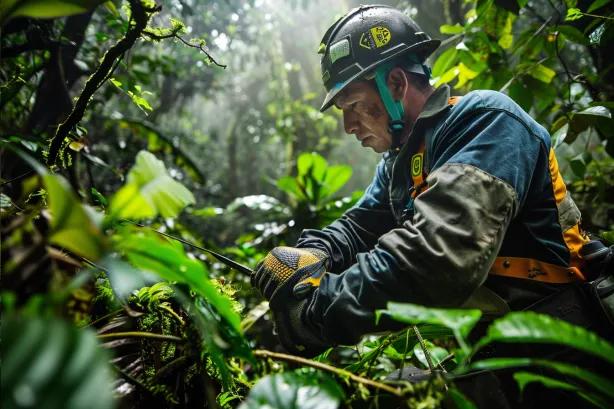 Tecnicas de Corte y Podado con Machete para la Salud del Bosque